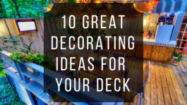 10 Great Decorating Ideas for Your Deck