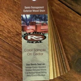 wood stain info