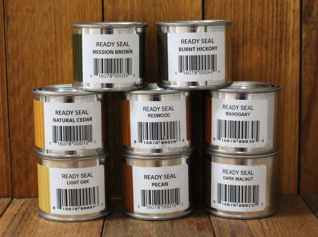 Ready Seal® Sample Can Set (all 8 colors) *Free Plus S/H Ready Seal